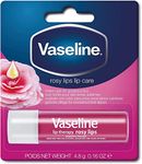 Vaseline Lip Care Rosy Lips Rich Nourishment, 4.8 Gm, White