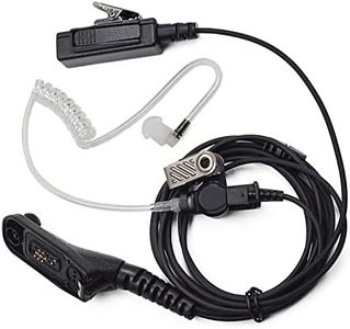YANGYIYANG Air Tube PTT Earpiece Microphone Headset Fit for Motorola Two Way Radio Walkie Talkie DP4400 DP4401 DP4600 DP4800 DP4801 walkie talkies headsets (Color : 0)
