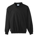 Augusta Sportswear Micro Poly Windshirt/Lined, 3X-Large, Black