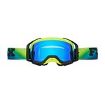 Fox Racing Airspace Motocross Goggles Streak Black/Yellow – Spark Mirrored Lenses