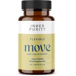 Flexible Move - Boswellia Serrata, Turmeric and Black Pepper Capsules. Joint Care Supplements for Women and Men for Joint Pain and Stiffness. Natural Anti-Inflammatory Herbal Supplement, 90 Capsules