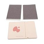 Matter Blotting Paper for Oily Skin with Mirror Case Portable Oil Blotting Sheets for Face Plant Fibre for Facial Makeup