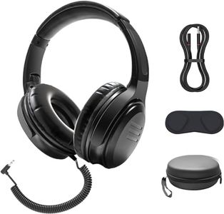 CNBEYOUNG Gaming Headphone and Lens Cover Accessories for Quest 3 2 Pro, Spring Extension Cable Precision Gaming Audio Driver Memory Protein Ear Pads Increase Immersion, BY-HP-Q2Q3