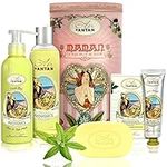 Gifts For Women "Special Valentine" Gift Set with 1 Body Moisturiser 200ml + 1 Shower Gel 250ml + 1 Hand Cream 25ml + 1 Soap 100g / Perfume: Provence, Verbena, Bergamot/Friendship Gifts/Ladies Gifts