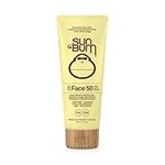 Sun Bum Original SPF 50 Sun Cream Face Lotion, Moisturizing Daily SPF with Vitamin E,Vegan and Reef Friendly, Broad Spectrum UVA/UVB Protection, 88ml