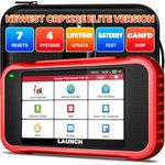 LAUNCH OBD2 Scanner CRP123E V3.0 Car Diagnostic Tool with Engine ABS SRS Transmission OBD Scanner with 7 Reset Service Oil/EPB/SAS/BMS/Throttle/Battery Reset DPF Regeneration Auto Vin Free Update