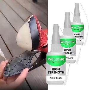 Welding High-Strength Oily Glue, Universal Super Glue Gel, Uniglue Universal Super Glue for Plastic, Rubber, Metal, Wood, Ceramics, Leather (3PCS,30g)