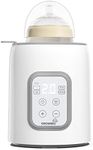 Bottle Warmer, GROWNSY 8-in-1 Fast Baby bottle Warmer with Timer LCD Display Accurate Temperature Control for Breastmilk or Formula