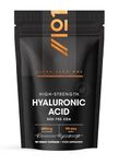 Hyaluronic Acid Supplement 600mg (500-700 KDA) - 90 Vegan Triple Strength Hyaluronic Acid Capsules - 3 Month Supply - Natural Skin, Hair & Joint Supplement for Women & Men - Superior Absorption