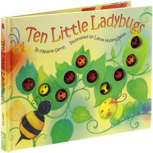 Bendon 45600 Piggy Toes Press Ten Little Ladybugs Counting Storybook