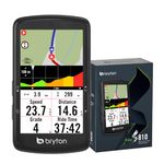 Bryton Rider S810 GPS Bike Computer with 3.5" Color Touchscreen with 2.5D Curved Glass, 50hrs Battery, Offline Europe Map, Turn-by-Turn Navigation, ANT+/BLE, Strava Live Segment