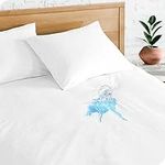 Bare Home California King Size Premium Mattress Protector - 100% Waterproof - Vinyl Free Hypoallergenic - 10 Year Warranty - (Cal King)