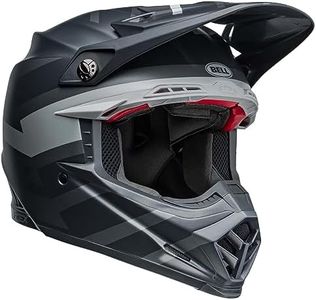 BELL Moto-9S Flex Helmets (Banshee Satin Black/Silver - Medium)