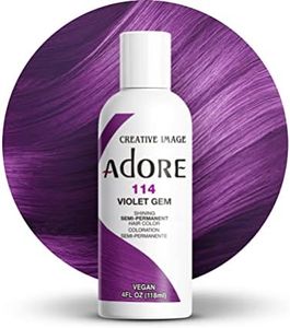 Adore Shining Semi Permanent Hair Colour, 114 Violet Gem