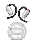 soundcore V40i by Anker, Open-Ear Headphones, Crystal-Clear Design, Lidless Case, 4 Adjustable Positions for Every Ear Size, Richer Bass, IP55, 21H Playtime, AI Clear Calls, Bluetooth 5.4, App Control