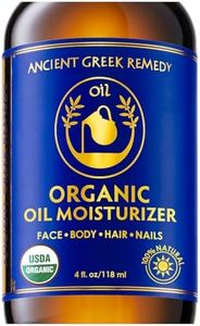 Ancient Greek Remedy Body Oil - Organic After Shower Face Oil & Body Moisturizer for Dry Skin - Almond, Jojoba, Olive, Lavender, Vitamin E Oils - Natural Clean Facial Skincare for Women & Men, 4 oz