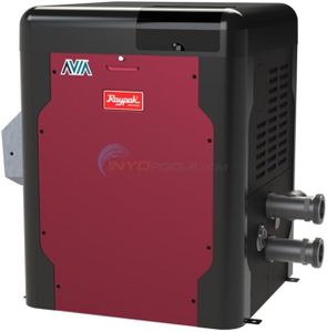 Raypak PR264AENN Digital Heater with NiTek Heat Exchanger 264000 BTU Natural Gas - Low Nox - WiFi Ready