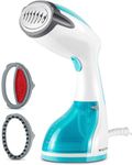 Beautural 1200W Handheld Garment Steamer, Portable Home and Travel Steamers for Clothes with 260ml Removable Water Tank Vertically & Horizontally Steam