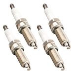 PHILTOP Spark Plugs, 93815 Double Iridium Spark Plugs, Replacement for Soul Accent Rio Veloster, OE Fine Wire Spark Plug 4 Pack