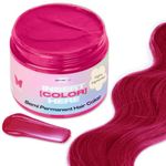 INH Semi Permanent Hair Color Flamingo Topaz, Color Depositing Conditioner, Temporary Hair Dye, Tint Conditioning Hair Mask, Safe, Pink Hair Dye - 6oz