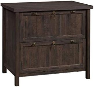 Sauder Costa Lateral File, Coffee Oak finish