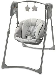 Graco Slim Spaces Compact Baby Swing, Reign