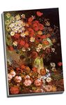 Poppy Flowers By Vincent Van Gogh Canvas Print Wall Art Picture Canvas Prints Large A1 30 X 20 Inches (76.2Cm X 50.8Cm)