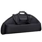 Jaegvida Archery Bow Case Soft Bow Case Compound Bow Case (Black, 36")