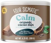 Four Sigmatic Mushroom Hot Cacao Mix with Reishi | Organic Reishi Mushroom with Cacao Powder | Stress Relief & Sleep Support | Vegan, Gluten-Free & Dairy-Free | USDA Fair Trade | 30 Serving Can