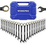 WORKPRO 22-Piece Ratcheting Wrench 