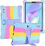 DOMAVER for Lenovo Tab M9 Case with Kickstand, 9.0"2023(TB-310FU), Lenovo Tab M9 Case for Kids, Soft Silicone Shockproof Protective Lenovo Tab M9 Case for Kids, Multicolor