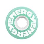 Radar Energy Roller Skate Wheels 57mm (Set of 4) (Aqua)