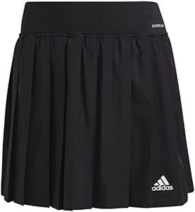 adidas Women's Club Pleatskirt Skirt, Black/White, S