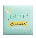 Kate & Milo Little Dreamer Stars Baby's First Year Memory Book, Baby Milestones Photo Album, Whimsical Gender Neutral Baby Gift