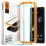 Spigen Glas.tR Slim Alignmaster Tempered Glass Screen Protector for Google Pixel 7a (2 Pack)