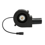 120mm Mini Blower Fan, DC 12V Mini Blower Fan with Speed Control for Receiver DVR, Inflatable Replacement Fan for Modem Cooling