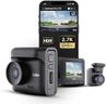 Qubo Car Dashcam Pro 2.7K | Dual Channel | Hero Group | NightPulse Vision | 5MP QHD+ Front Wide 2MP FHD Rear | G-Sensor | 2" LCD | Built-in GPS, Wi-Fi, Mic | App | Up to 1TB Storage| Made in India