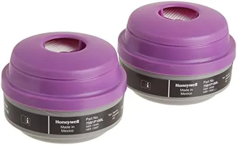 Honeywell North by Organic Vapor P100 Respirator Cartridge (2/pk), (7581P100L)