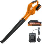 LAZY-LEAF Cordless Leaf Blower 216 km/h Air Speed - Battery-Powered Garden Blower - Portable And Lightweight Leaf Blower Cordless 1.6kg - Hand Held Blower For Leaves and Debris - Garden Tools