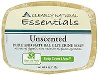 Glycerine Bar Soap - Unscented, 4 o