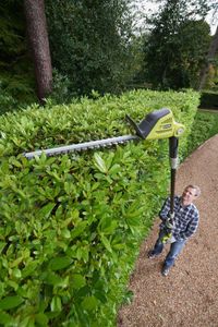 RYOBI ONE+ 18V Pole Hedge Trimmer – Cordless Garden Tool