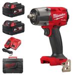 Milwaukee M18F1W2F12 Mid Torque Impact Wrench Kit