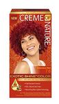 Creme of Nature Exotic Shine Color With Argan Oil, Intensive Red 7.6, 1 ea