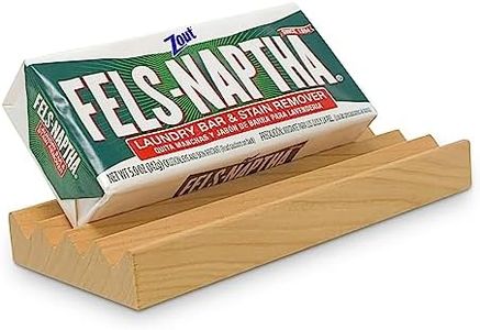 Fels Naptha Laundry Detergent Bar - 5 Ounce Fels Naptha Laundry Bar Soap and Stain Remover Bundle (Boardwalk Style) - Get the Ultimate Accessory to your Fels Naptha Soap Bars.
