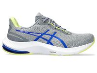 ASICS Mens Gel-Pulse 14 - Piedmont Grey/Illusion Blue Running Shoes, UK - 6