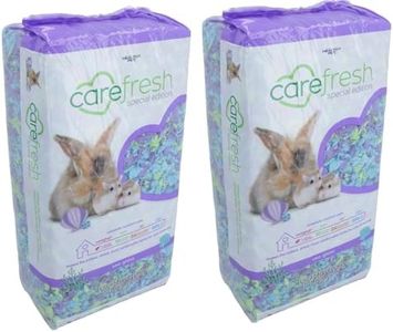 2Pk Care Fresh Sea Glass 10L Quality Pet Small Animal Guinea Rabbit Bedding 99% Dust Free