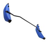 Kayak Stabilizer, Kayak Outrigger Kit, Inflatable Kayak Stabilizer PVC Canoe Outrigger Kit Floating Balancing Boat Accessory Paddle Float Canoe Boat Accessory for Inflatable Kayak Outdoor(Blue)