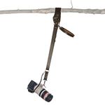 Xaperture Genuine Leather Single Camera Strap/Harness for SLR/DSLR and mirrorless Cameras - Adjustable, Universal, Sturdy and Durable (Dark Brown)