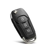 Kelay Ford Key Fob Case Replacement For Ford Fiesta Focus Transit Connect Ranger Mondeo Ka Remote Car Key Cover, Ford Fiesta Key Fob, Ford Focus Key Fob, 3 Buttons