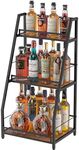 3-Tier Trapezoid Liquor Stand for H